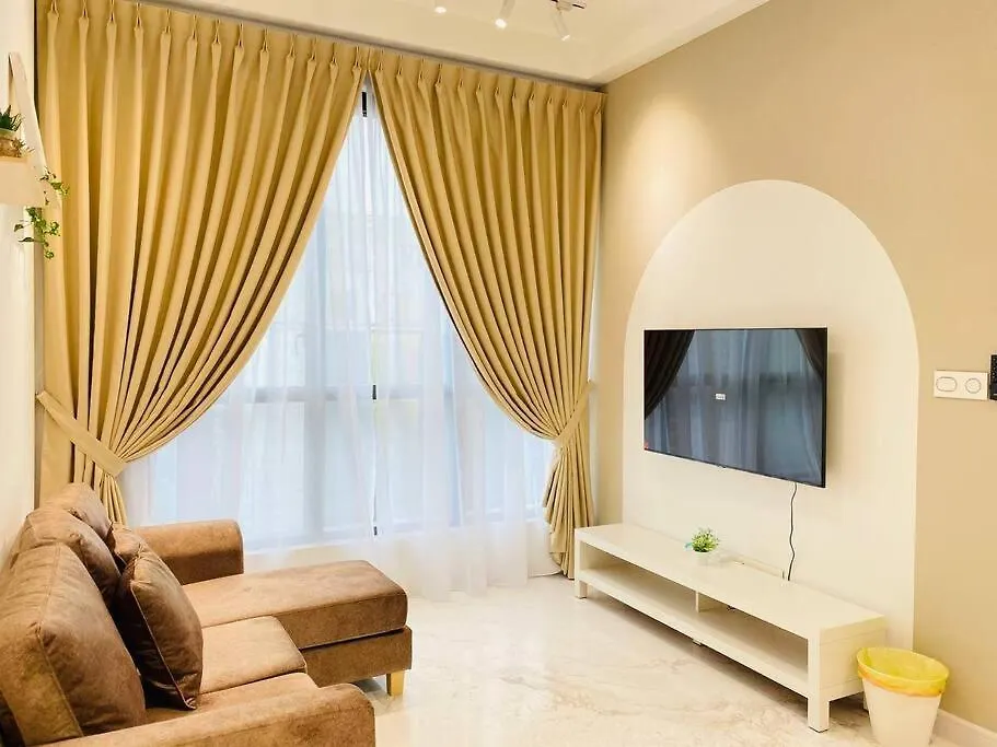 Apartmán Luxury Sky 88 High Floor Netflix Near Ksl Johor Bahru Malajsie