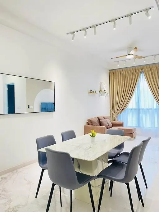 Apartmán Luxury Sky 88 High Floor Netflix Near Ksl Johor Bahru